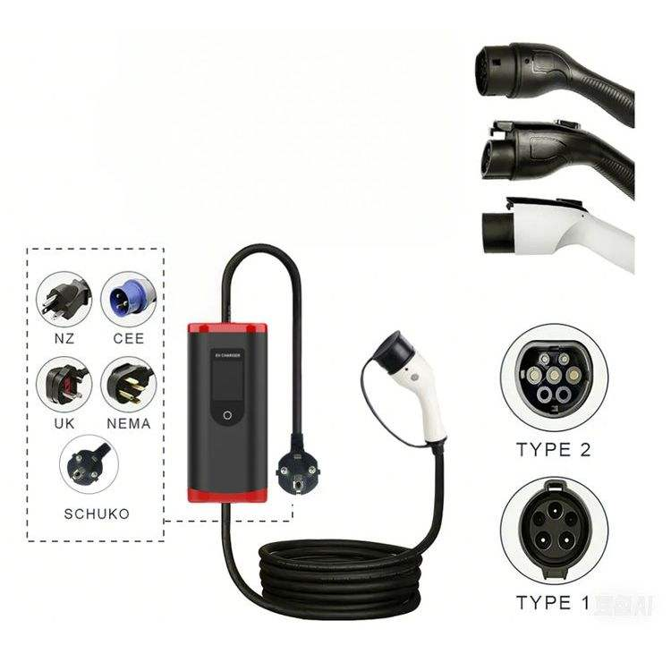 7kW 타입 2(IEC 62196) 휴대용 EV 충전기 - Type 2 Charger 리뷰 및 가격
