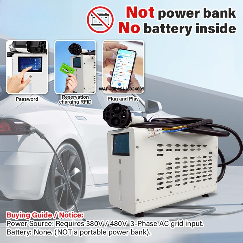 제조업체 도매 480V 3상 입력 CCS2 7kW 전기 - Ev Charger 리뷰 및 가격
